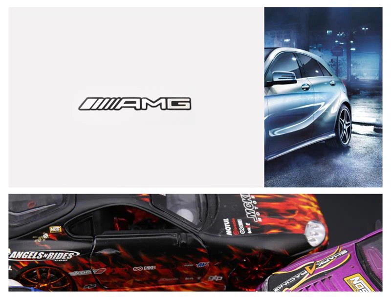 AMG Car Steering Wheel Sticker