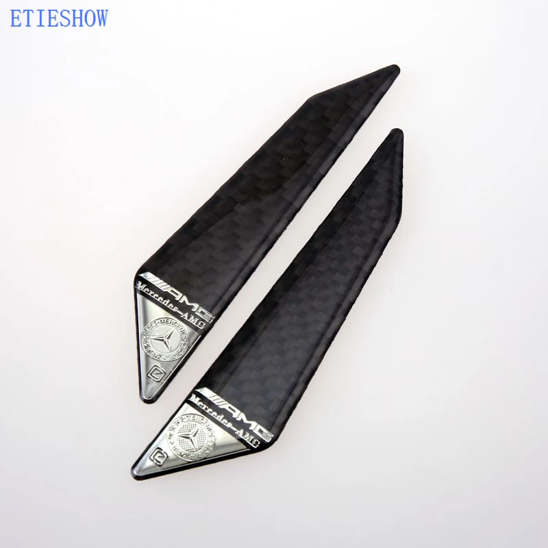 Carbon fiber badge