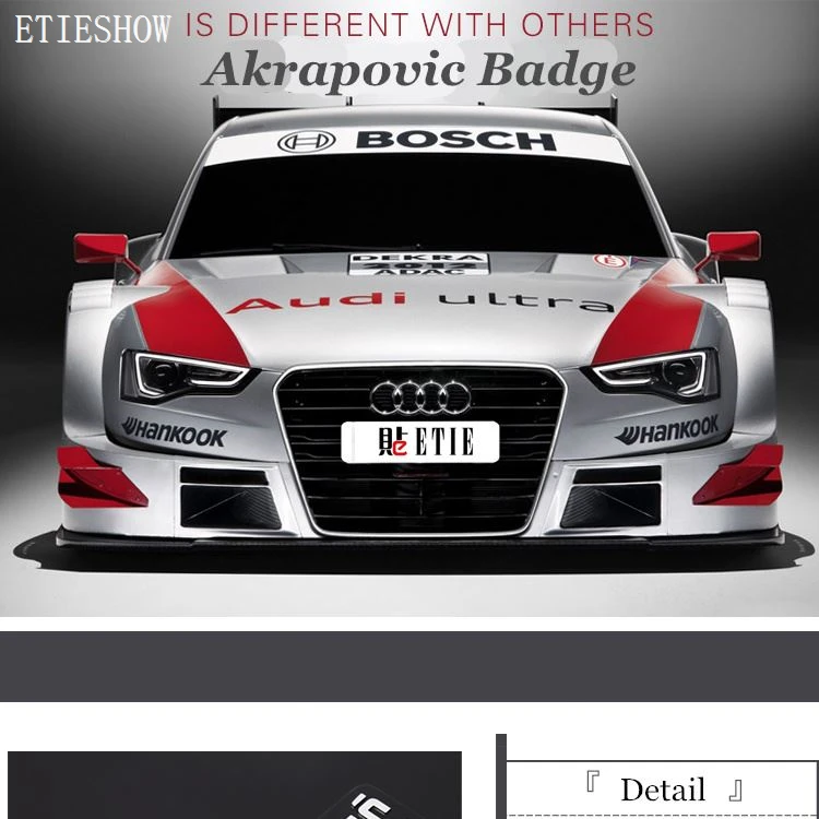 akrapovic emblem badge