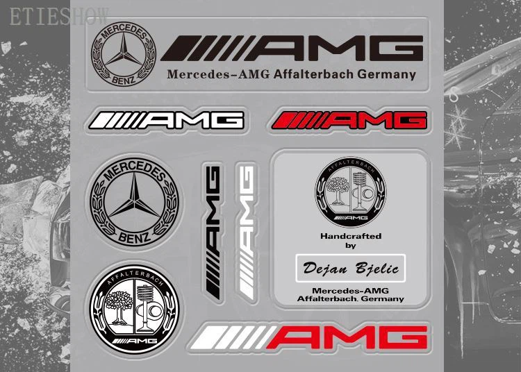 BENZ AMG sticker BENZ AMG sticker