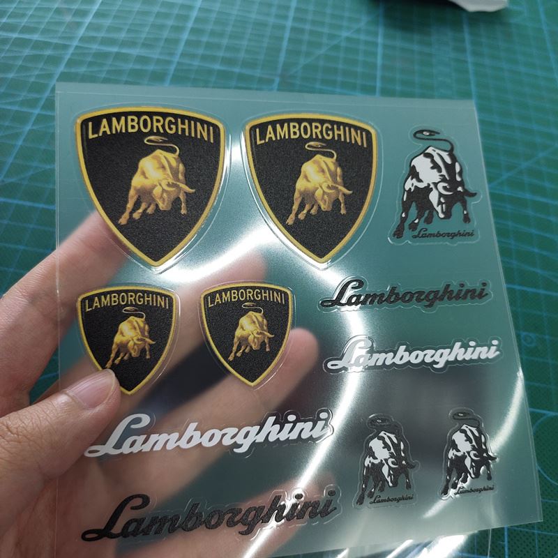 outdoor clear vinyl sticker