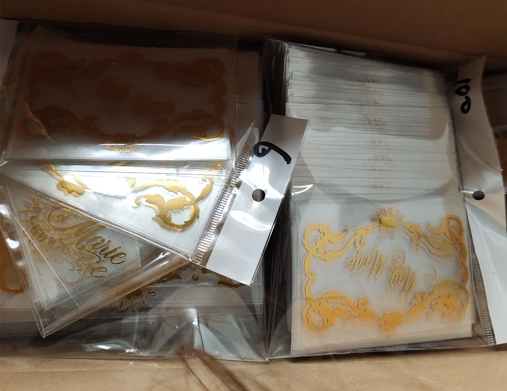 gold decal gold decal