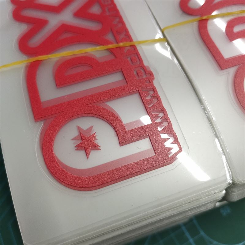 embossed printed transparent sticker embossed printed transparent sticker