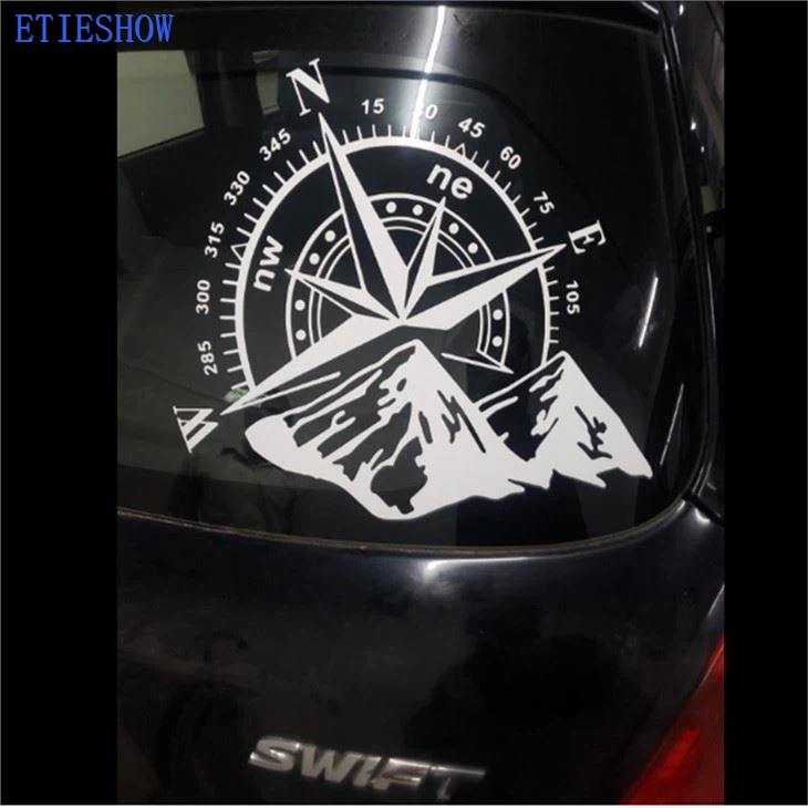 Compass Car Stickers