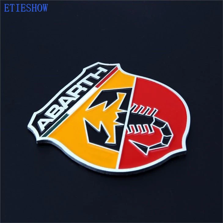 Fiat Abarth Metal Emblem