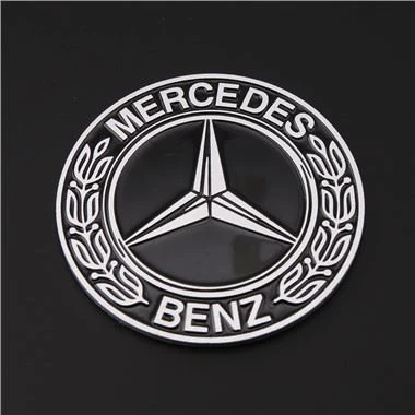Mercedes Aluminum Emblem