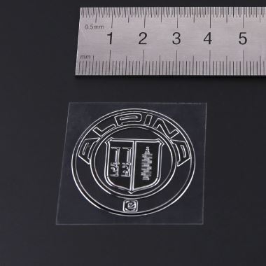 Nickel Car Emblem for Alpina
