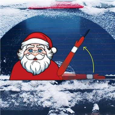 Snowman Wiper Sticker