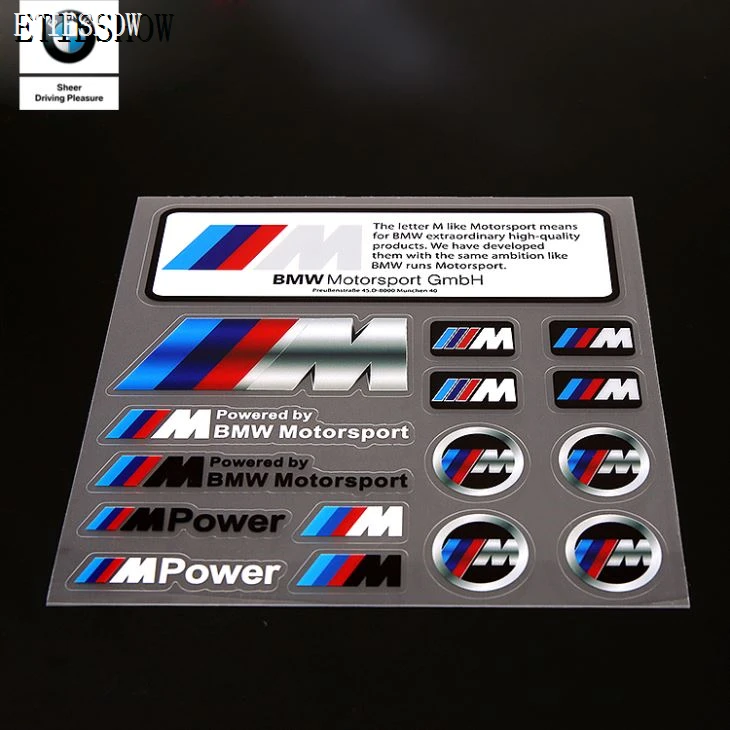 Sticker Set For BMW