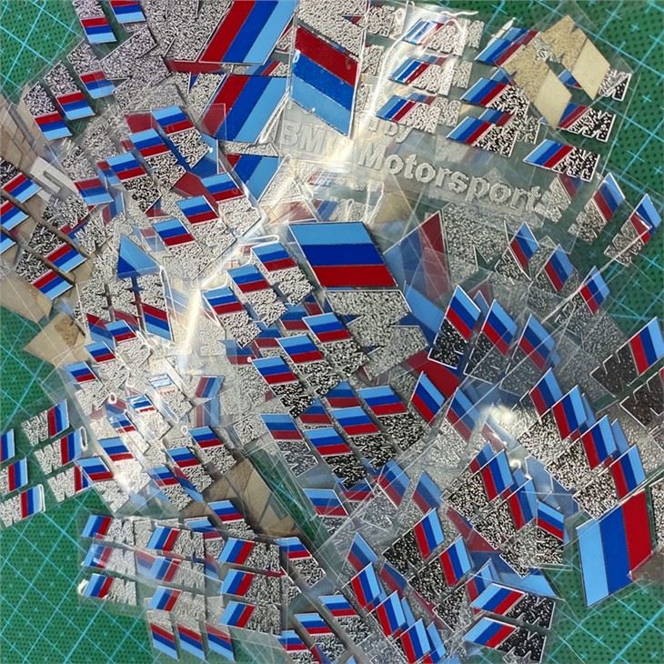 Electroplated Sticker