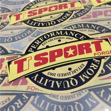 Transparent Die Cut Vinyl Sticker
