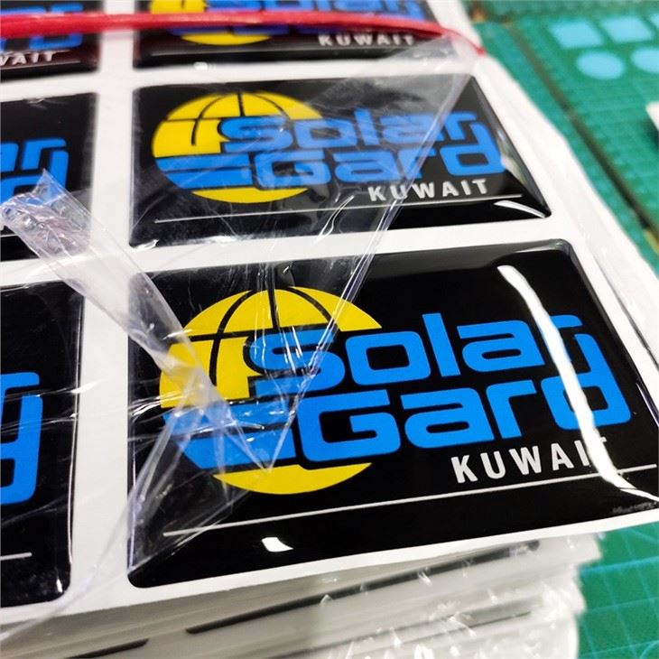 3D Doming Decal