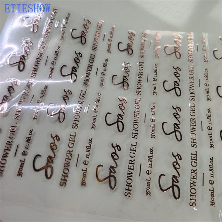Electroplating Sticker