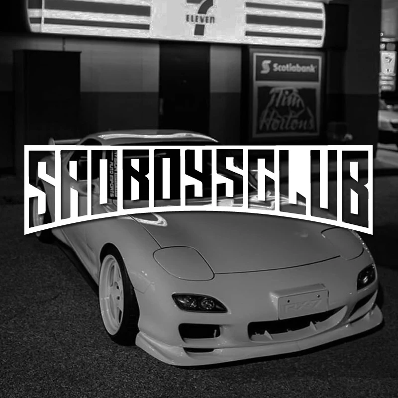“SAD BOYS CLUB”JDM Style Decal