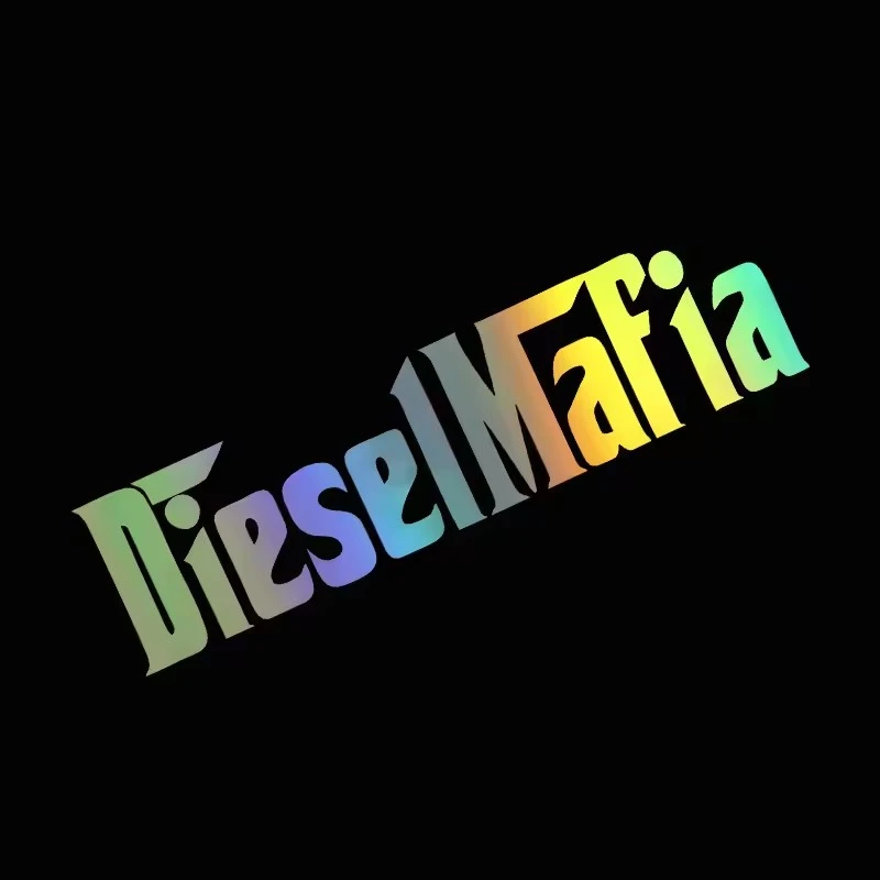 Diesel Mafia Sologan Decal For Diesel Car