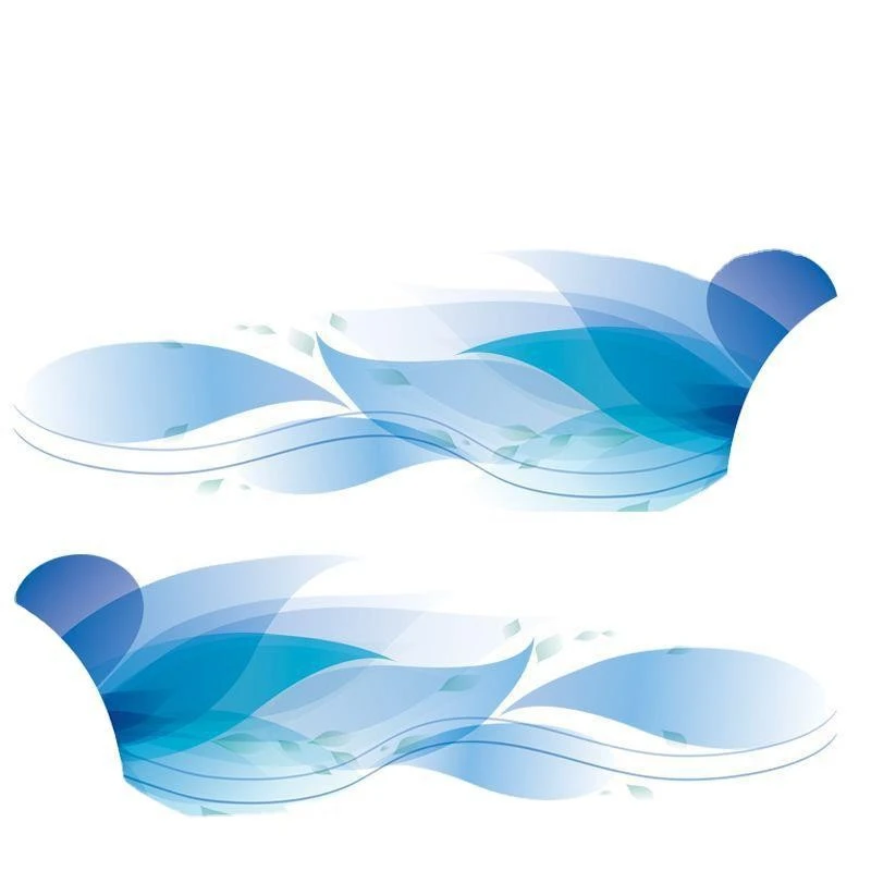 Color Flower Style Car Body Custom Sticker