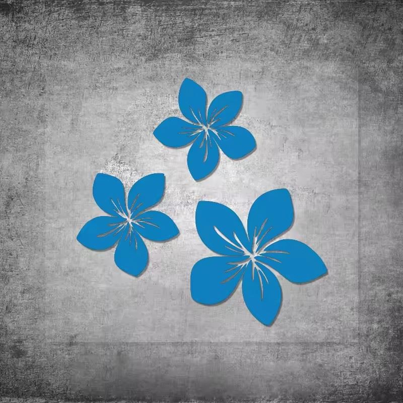 Auto Bumper Body Helmet Blossom Decal
