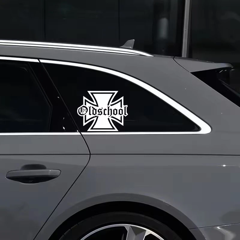Old School Text Personality Vinyl Decal