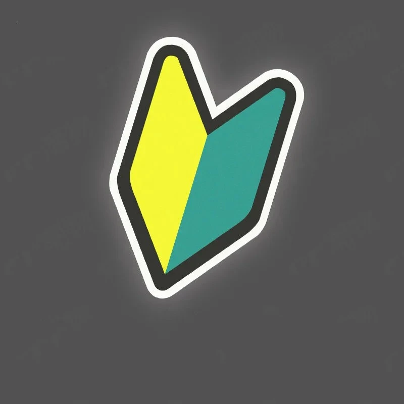 JDM Car Stickers Funny Leaf Decal high quality