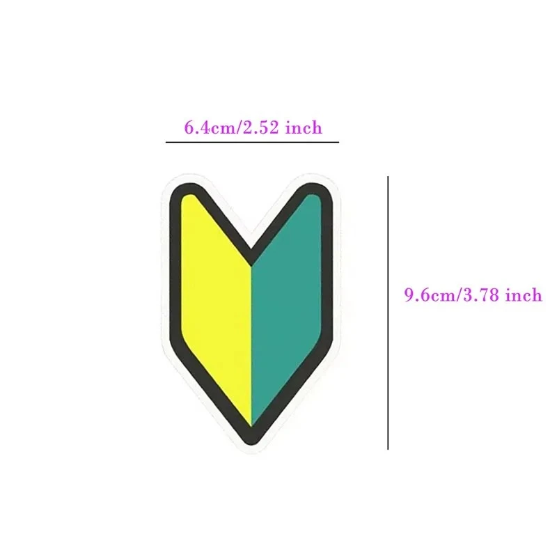 JDM Car Stickers Funny Leaf Decal price