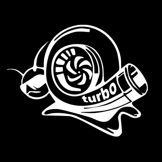 Turbo Stryle Car Body Window Sticker