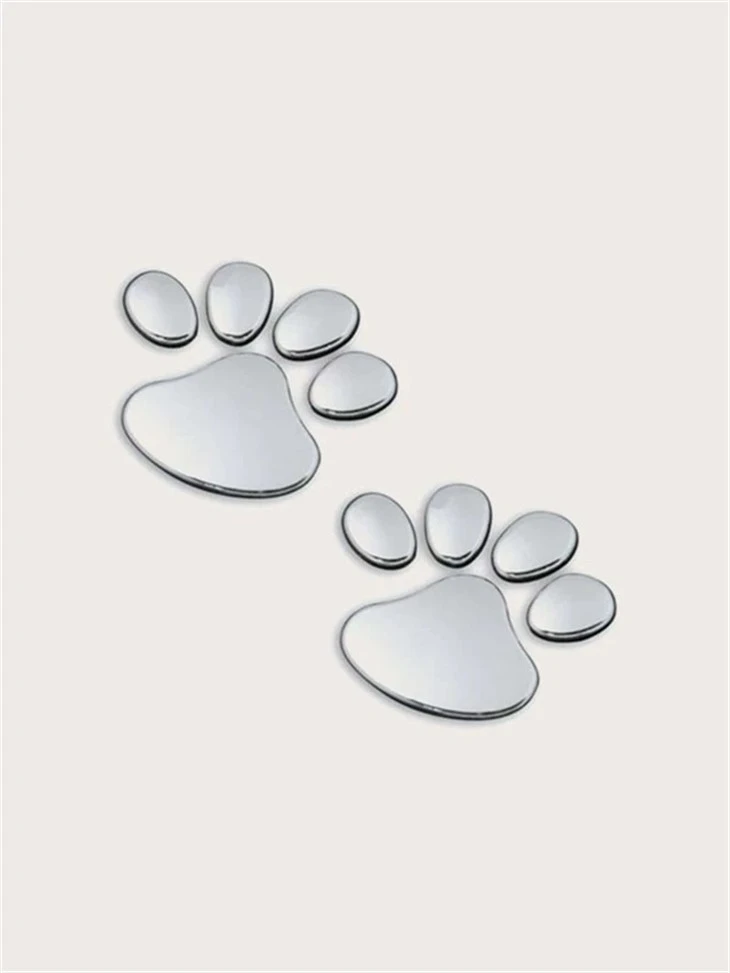 Car Sticker Pet Animal Footmark Emblem