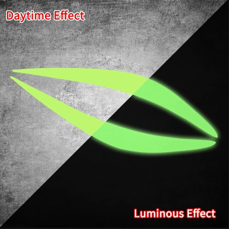 1Pair Car Glow Stickers Waterproof Auto Headlight high quality
