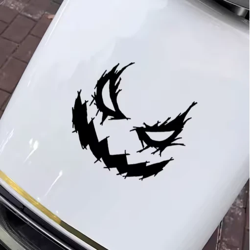 1PC Demon Smiling Motorcycle Sticker