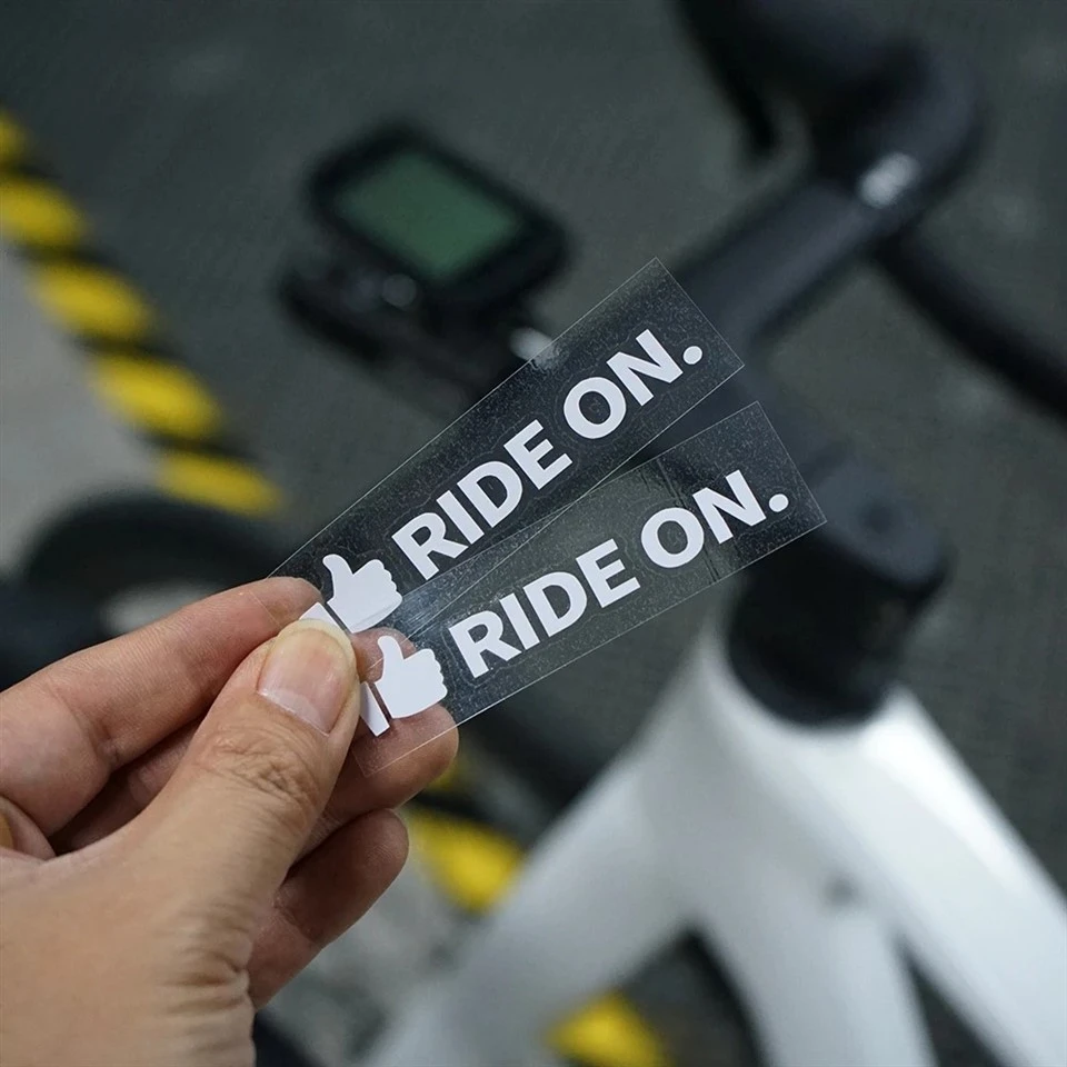 1PC RIDE ON Road Bicycle Frame Stickers price