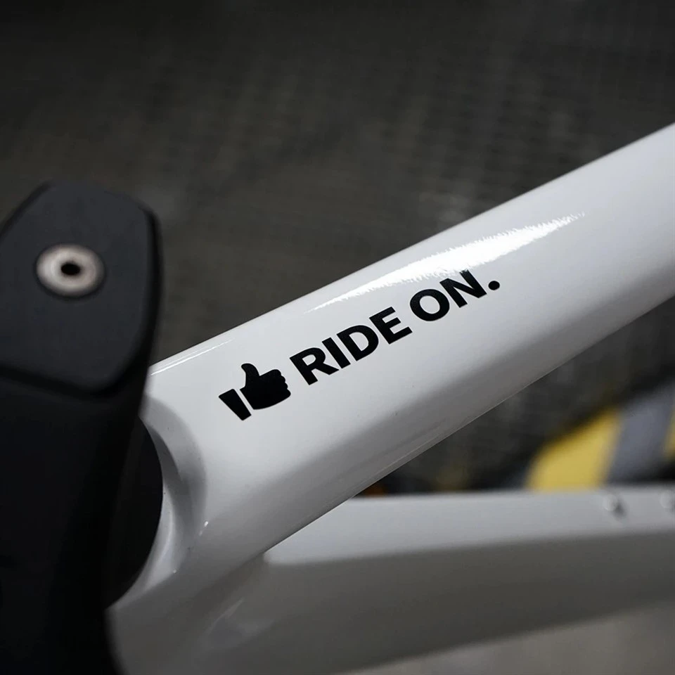 1PC RIDE ON Road Bicycle Frame Stickers suppliers
