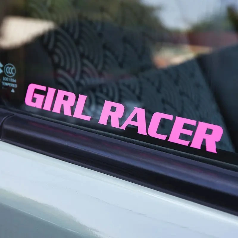 GIRL RACER Refit Laser Car Stickers high quality