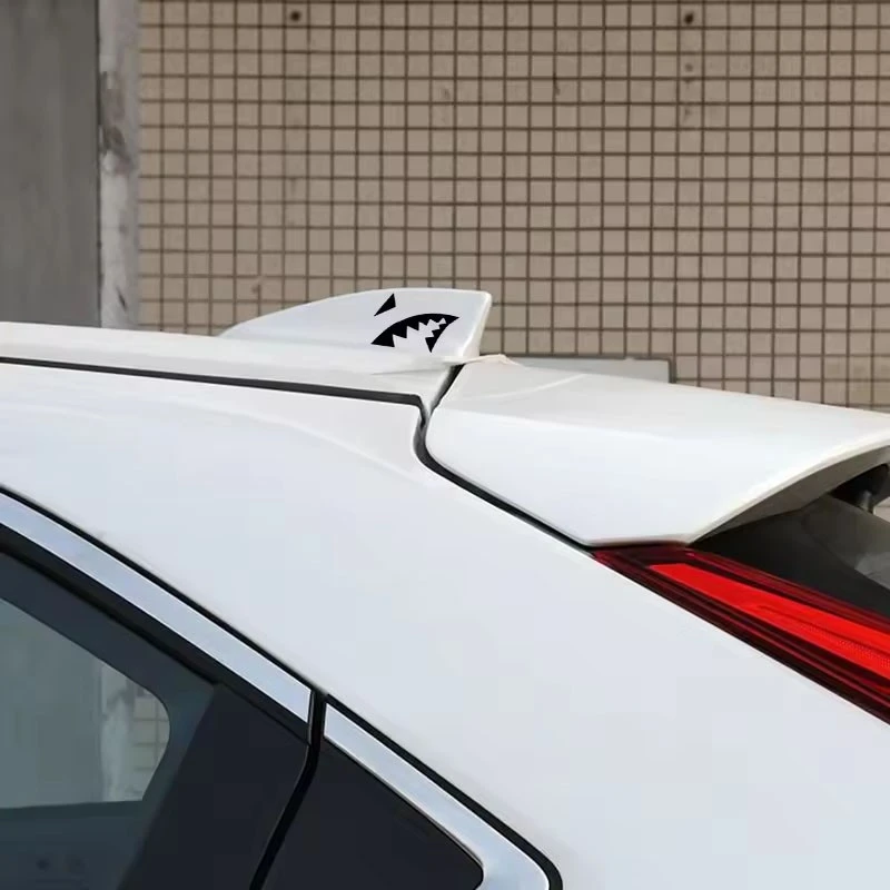 Cartoon Creative Shark Teeth Car Sticker