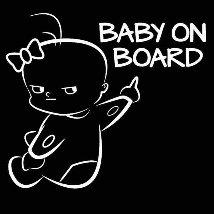 Car Decal Baby On Board