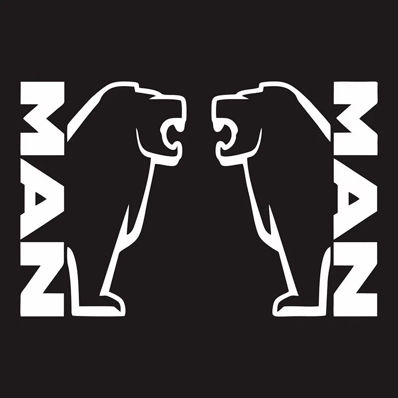 Lion Styling Sticker For MAN Truck