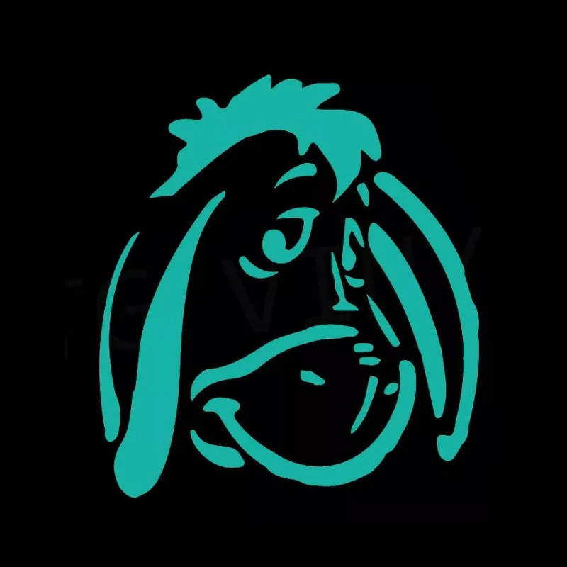 Disney Cartoon Eeyore Sticker