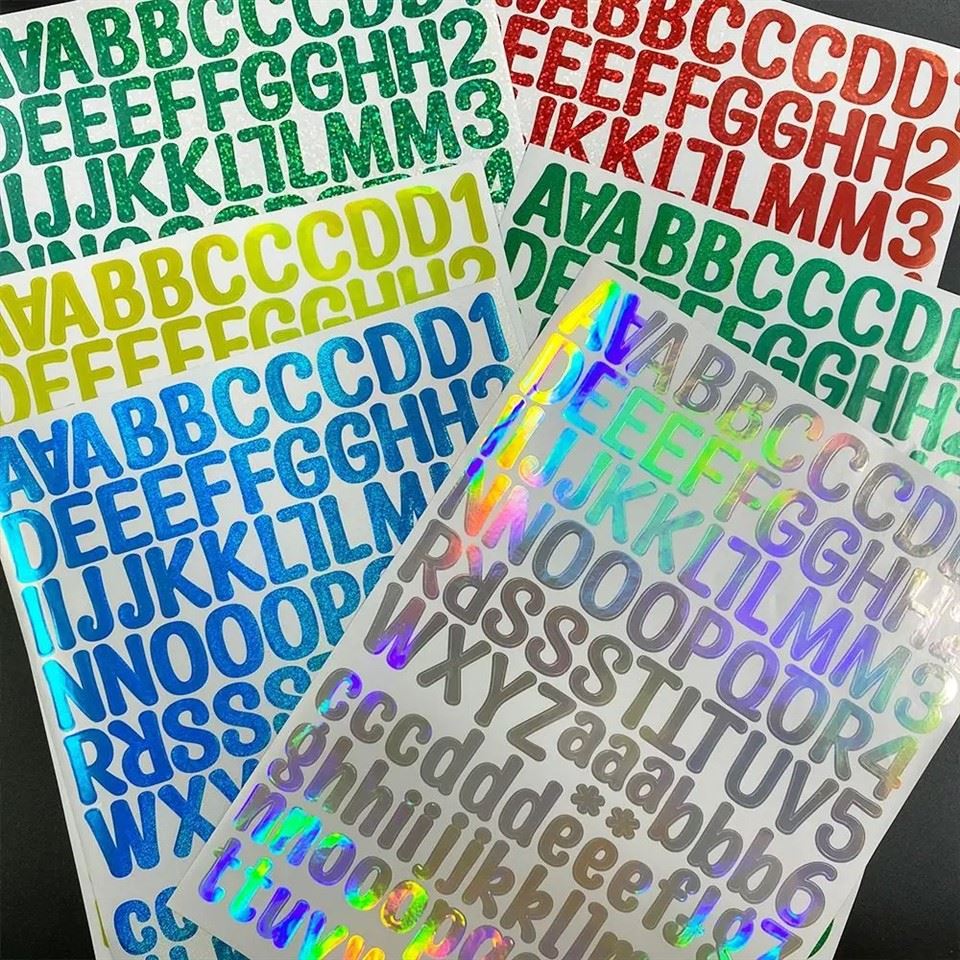 2Pcs 1 Inch 26 Alphabet Planner Stickers high quality
