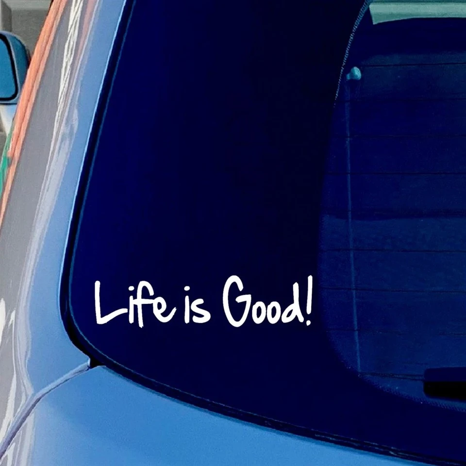 Life Is Good Car Bumper Window Vinyl Decal Sticker suppliers