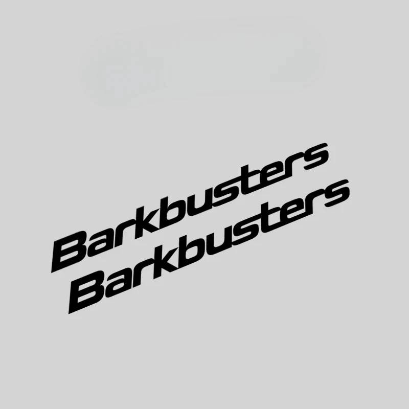 2PCS Barkbusters Motorcycle Stickers Waterproof