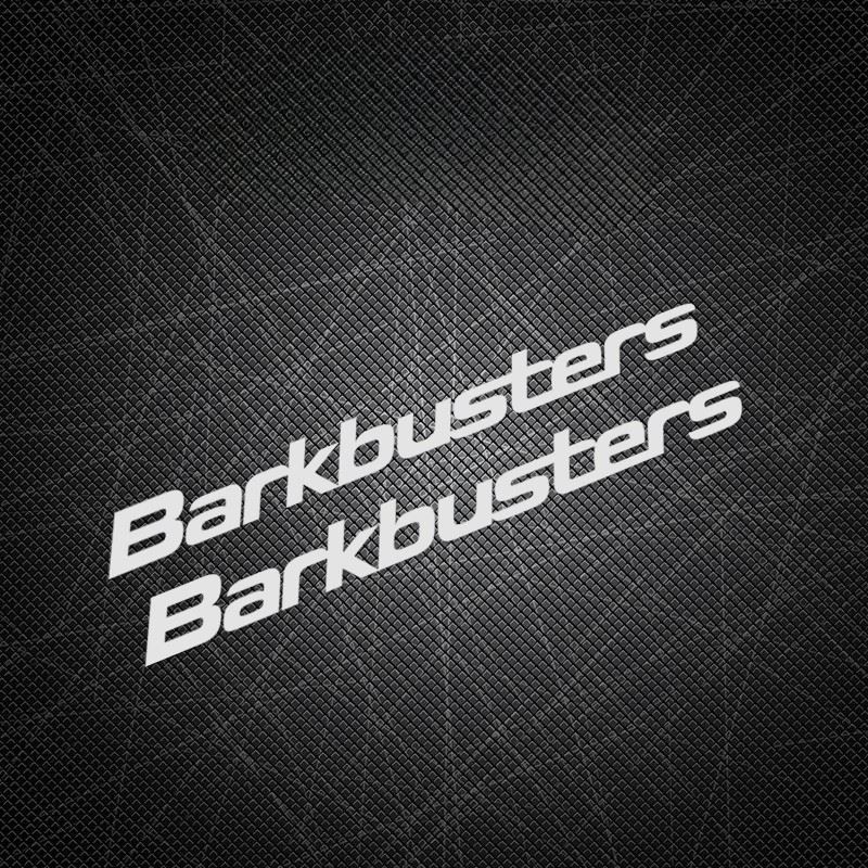 2PCS Barkbusters Motorcycle Stickers Waterproof high quality