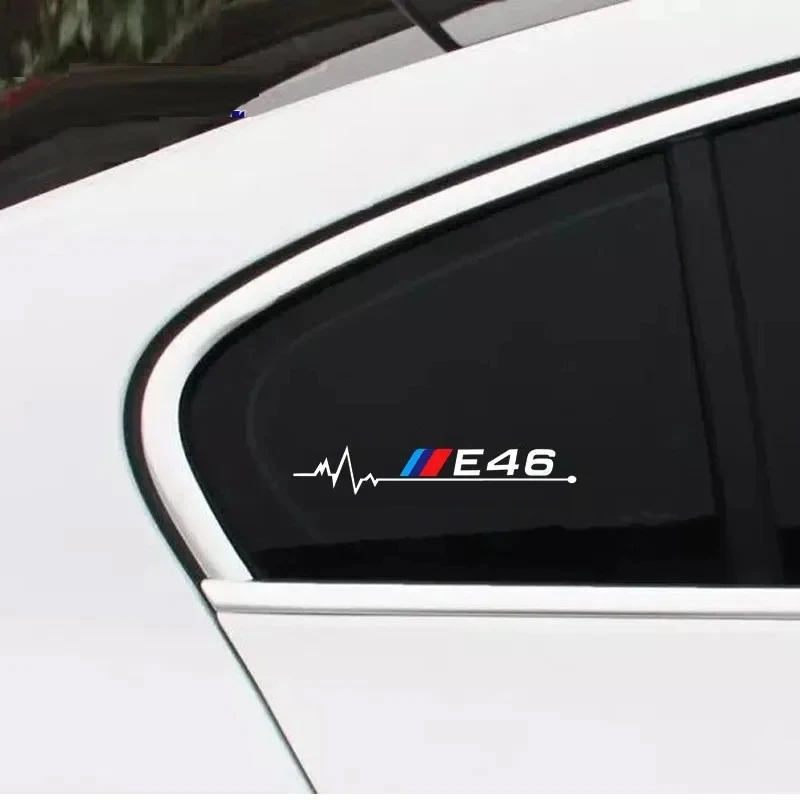 2pcs Car Windows Sticker For BMW