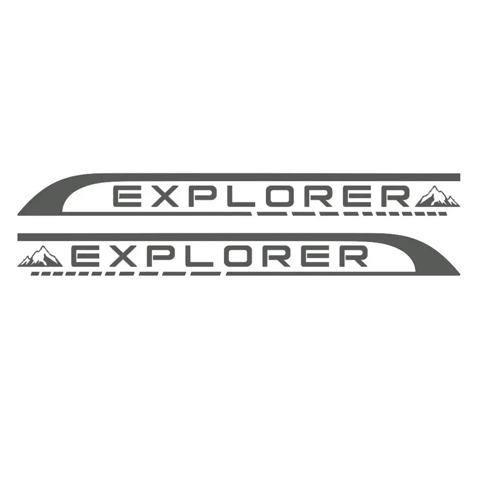 2pcs Motorhome Camper Van Caravan Stickers