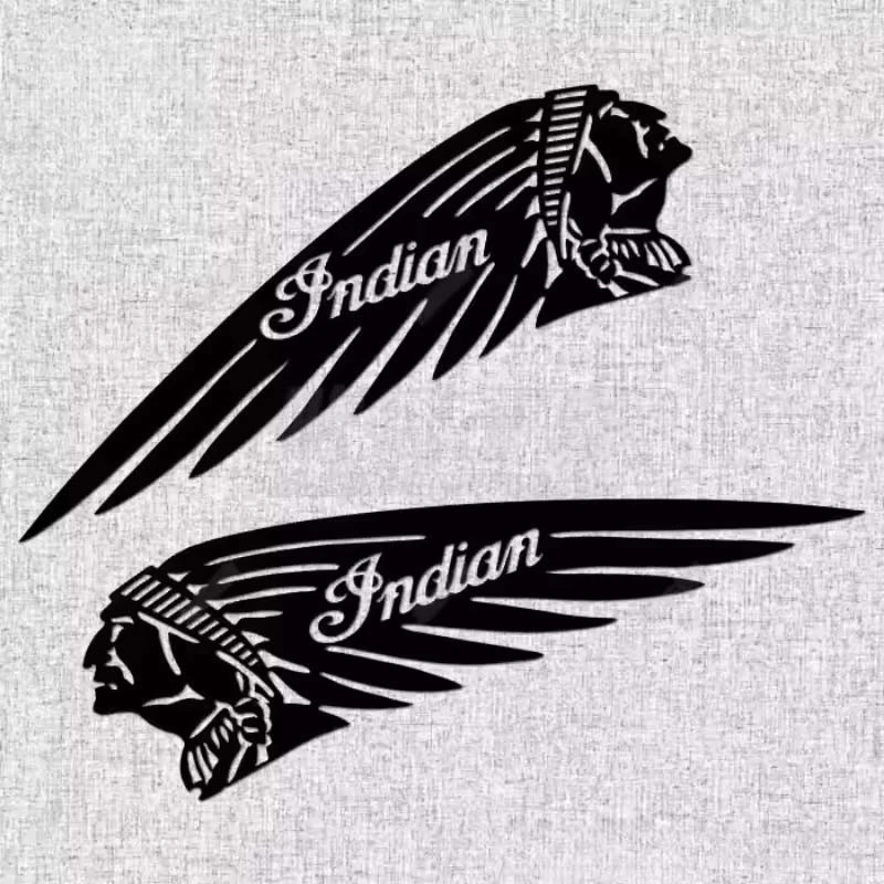Left Right Side Indian Pattern Stickers
