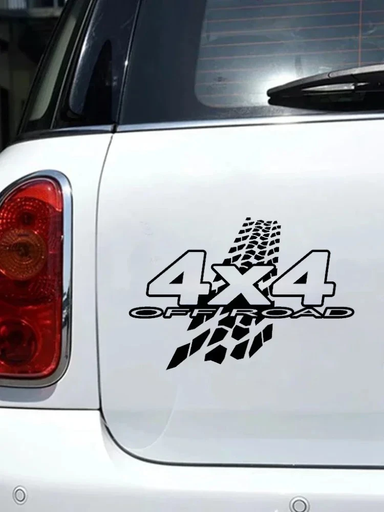 3D 4X4 Off Road Mud Funny Sticker high quality