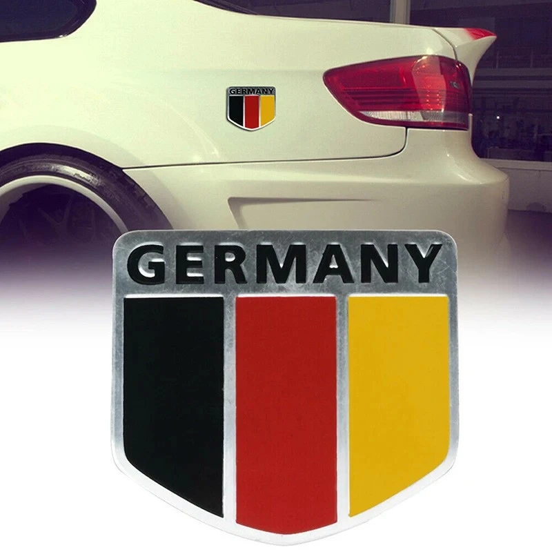 3D Aluminium Auto Car Emblem Germany factory