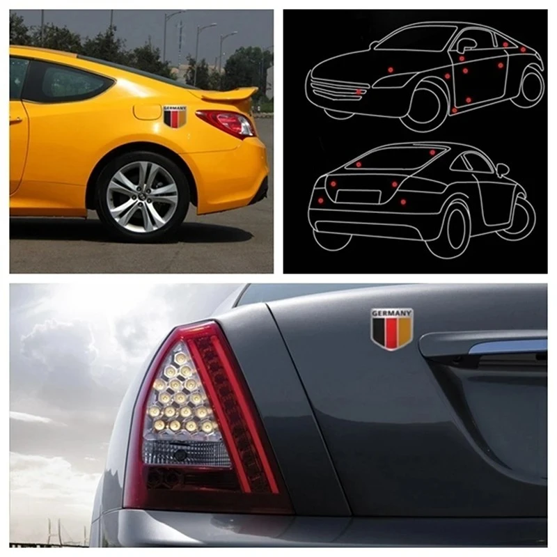 3D Aluminium Auto Car Emblem Germany suppliers