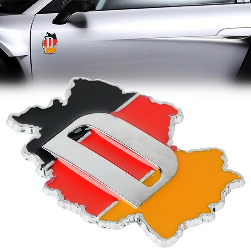 3D Aluminium Auto Car Emblem Germany high quality