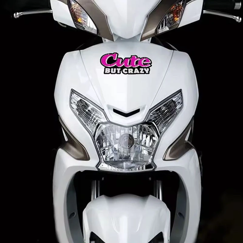 Cute But Crazy Decorative Car Sticker