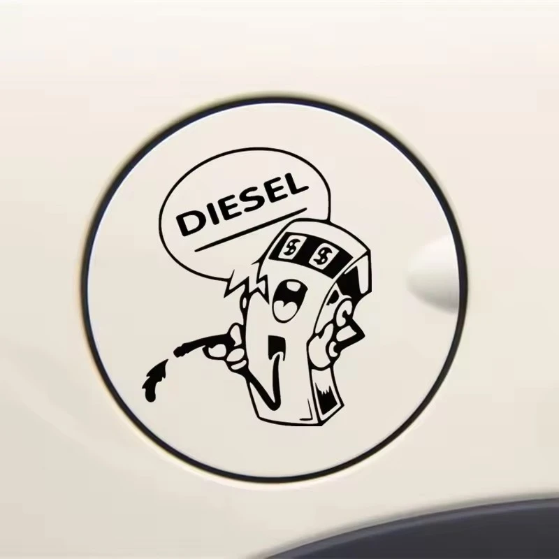12*10cm DIESEL Funny Stickers