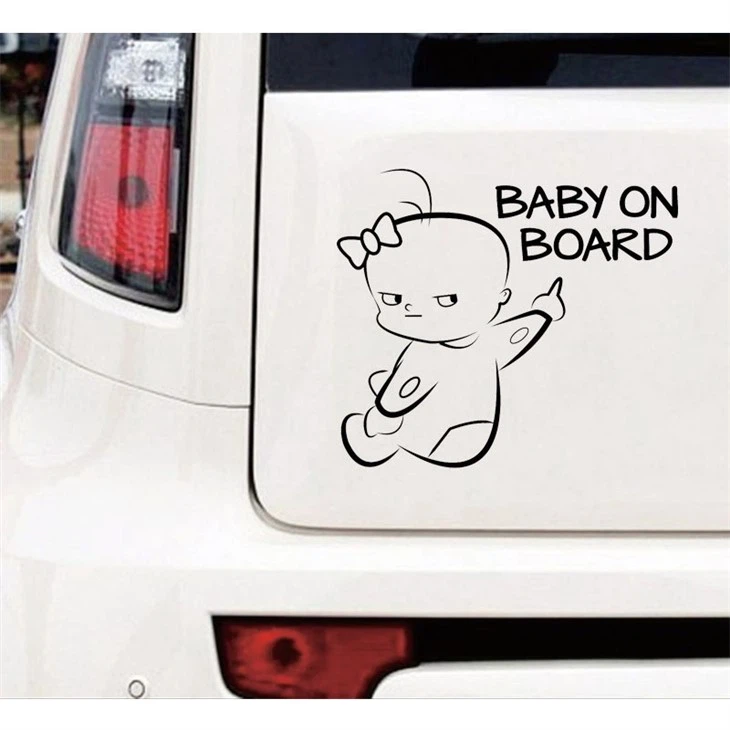 Car Decal Baby On Board