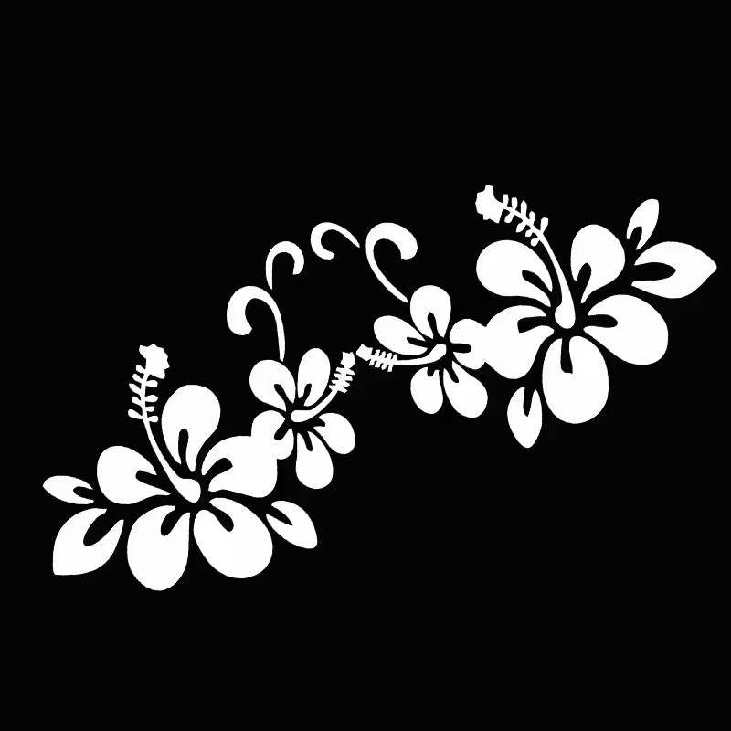 Flower Stickers Car Door Window Sticker